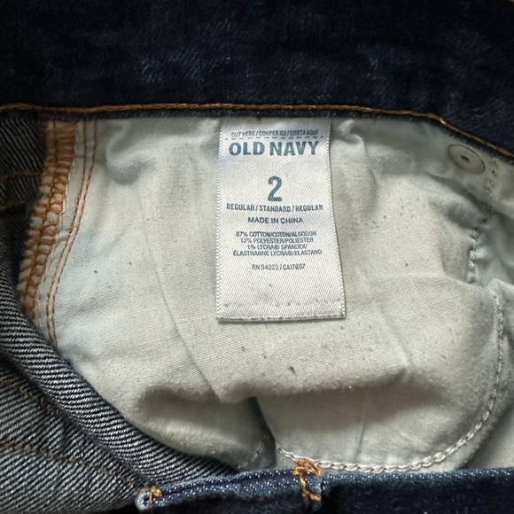 Old Navy Boyfriend Jeans Size 2 Reg - Picture 3 of 4